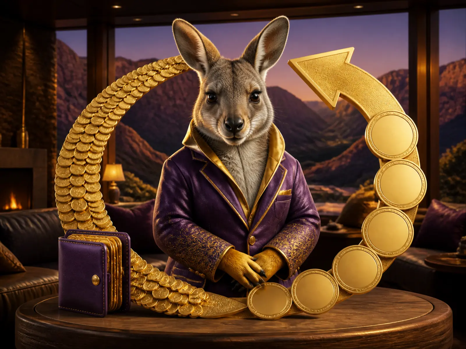 Australian rock wallaby with weekly cashback rewards