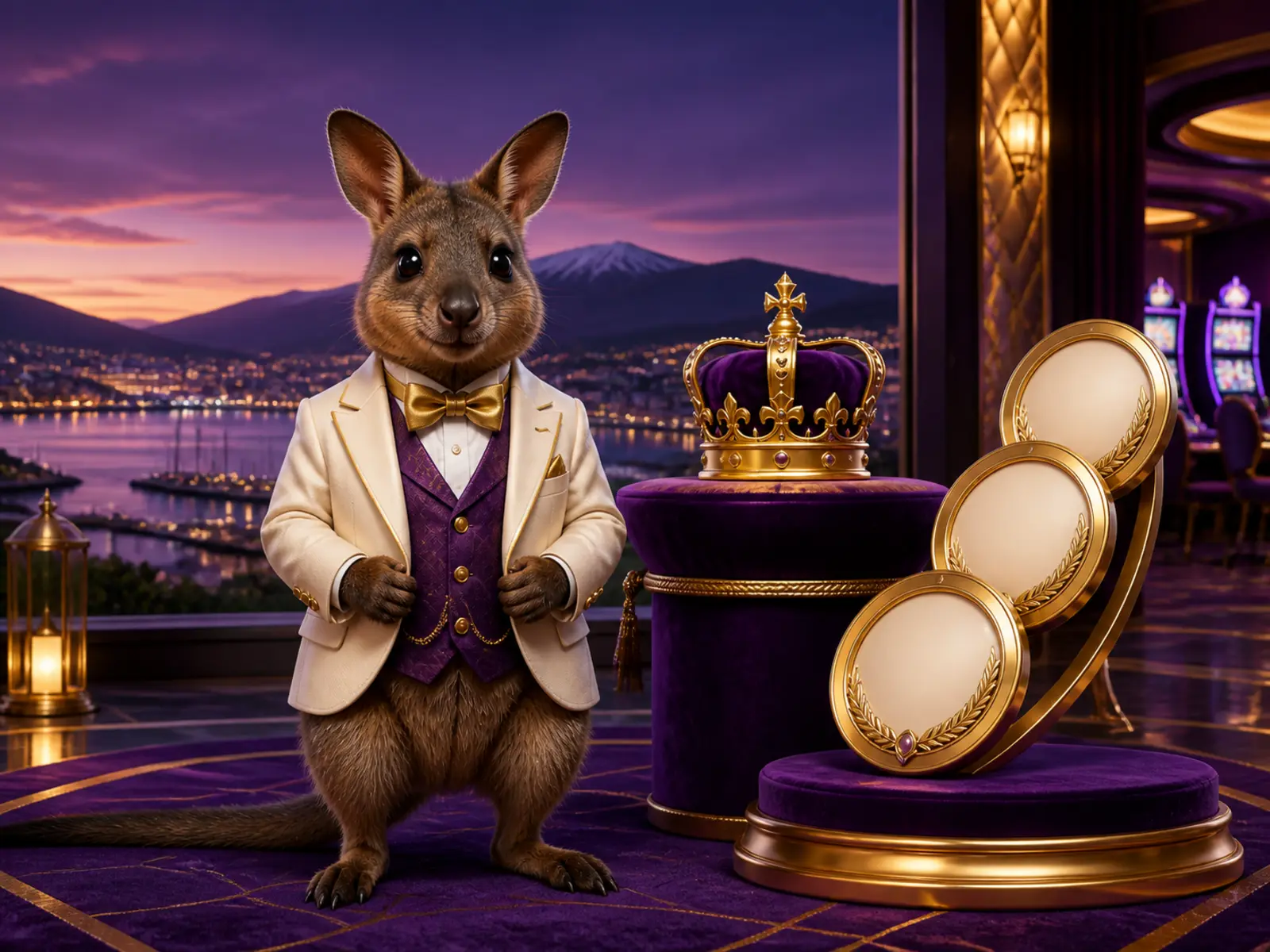 Australian pademelon representing the VIP program